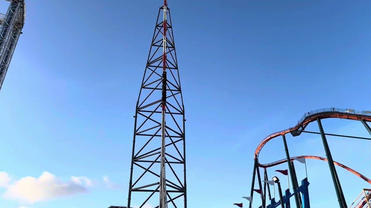Cedar Point Top Thrill 2 - Off-Ride Footage