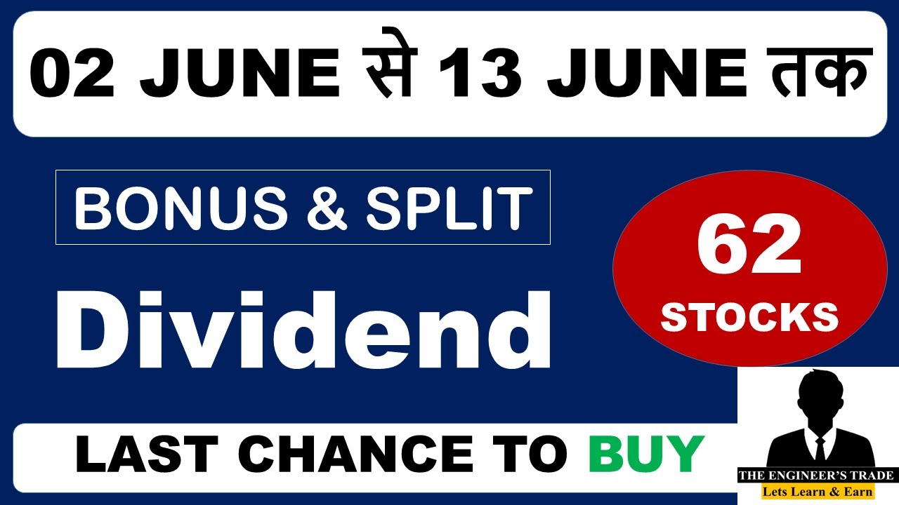 Top 62 Bonus, Split & Dividend Stocks In 2025 | Bonus Shares | Split Share | Dividend Stocks 2025