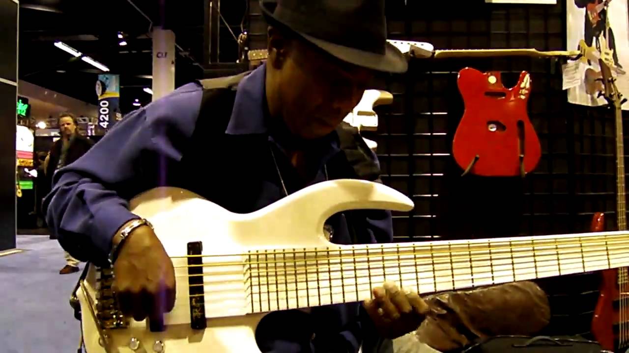Bill Dickens at NAMM winter 2011