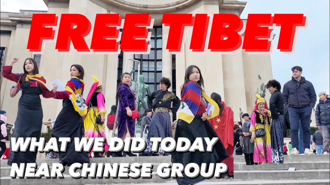 29 SEPTEMBER 2024 FREE TIBET NEAR CHINESE PROGRAM GOING ON 😂 