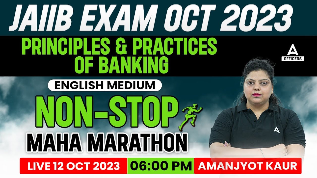 Principles & Practices of Banking | JAIIB PPB English Medium Maha Marathon Class | JAIIB Oct 2023