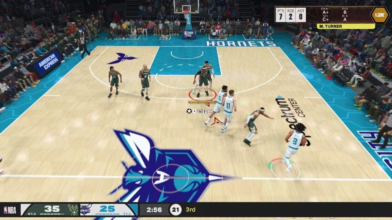 NBA 2K26_bucks vs hornets