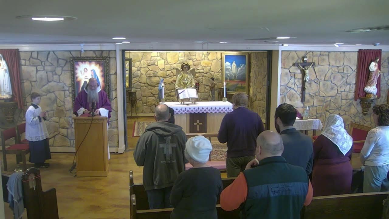 Tuesday February 24, 2026 | The Rosary and Mass from The Blue Army Shrine of Our Lady of Fatima
