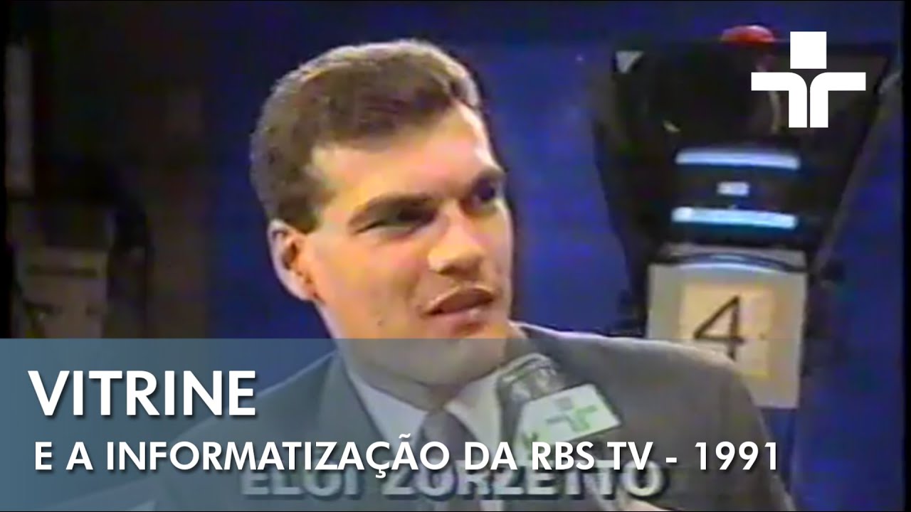 ARQUIVOS DA MÍDIA | A redação informatizada da RBS TV - Vitrine (TV Cultura, 1993)