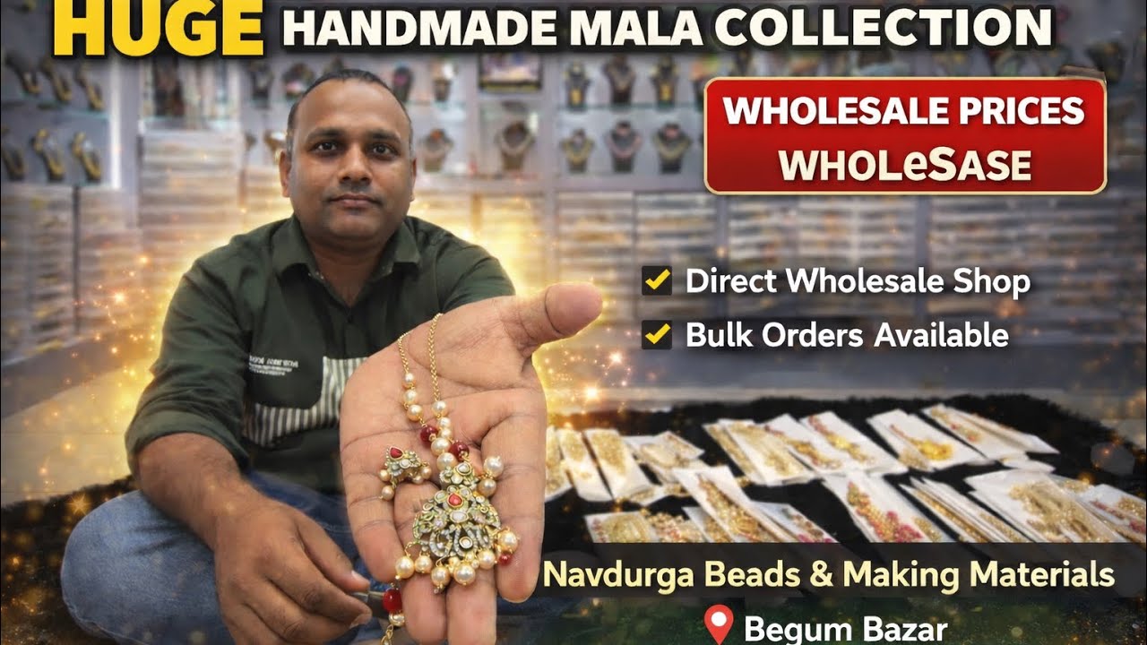 Beads Collection in Begum bazar /  Premium Beads collection / Onegram  #jewellerymaking #jewellery