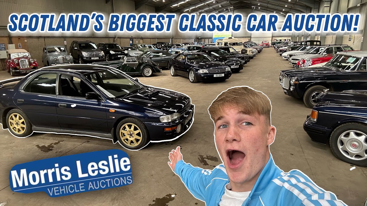 I VISITED SCOTLAND’S BIGGEST CLASSIC CAR AUCTION HOUSE!!!