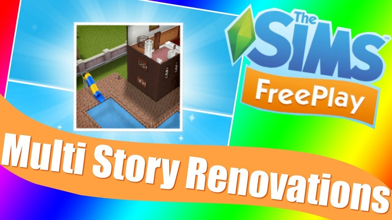 Sims Freeplay Multi-Story Renovations Quest | Tutorial & Walkthrough