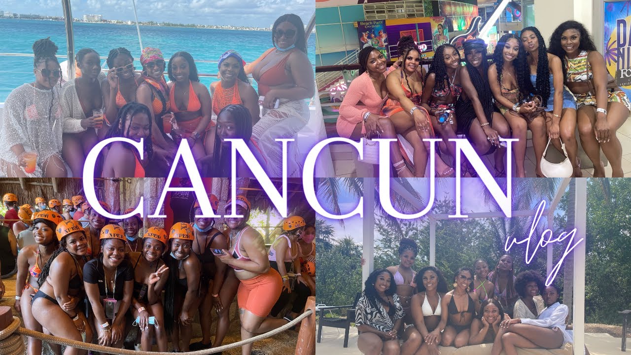 CANCUN VLOG | ULTIMATE GIRLS TRIP 2022: SPRING BREAK | COCO BONGO, BEACH CLUB, ISLA MUJERES |