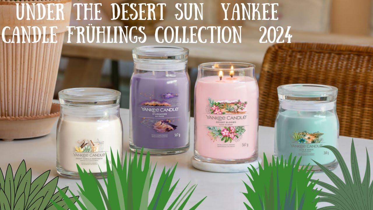 Under the Desert Sun  Yankee Candle Frühlings Collection  2024
