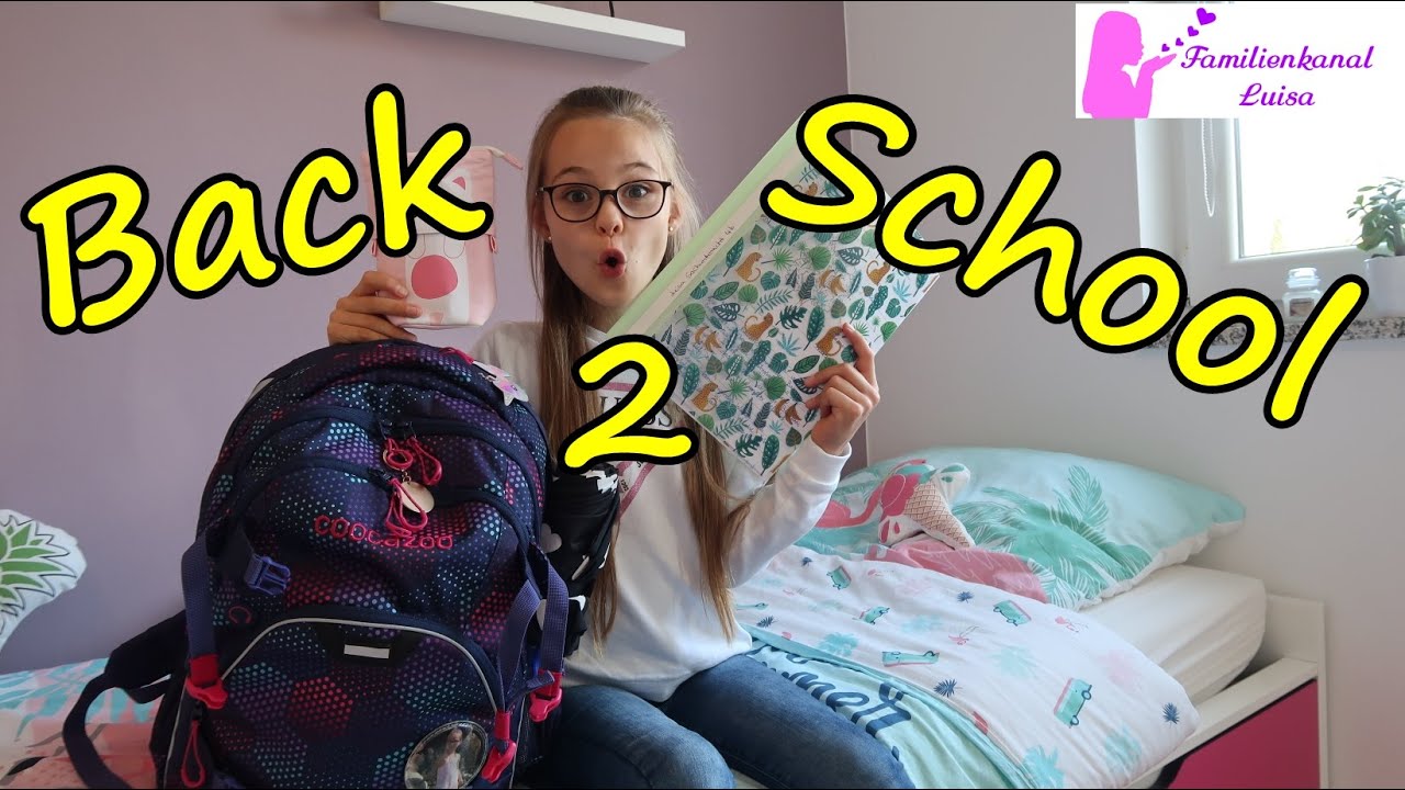 Back to School 2020 | What‘s in may Backpack | What‘s In My Schoolbag