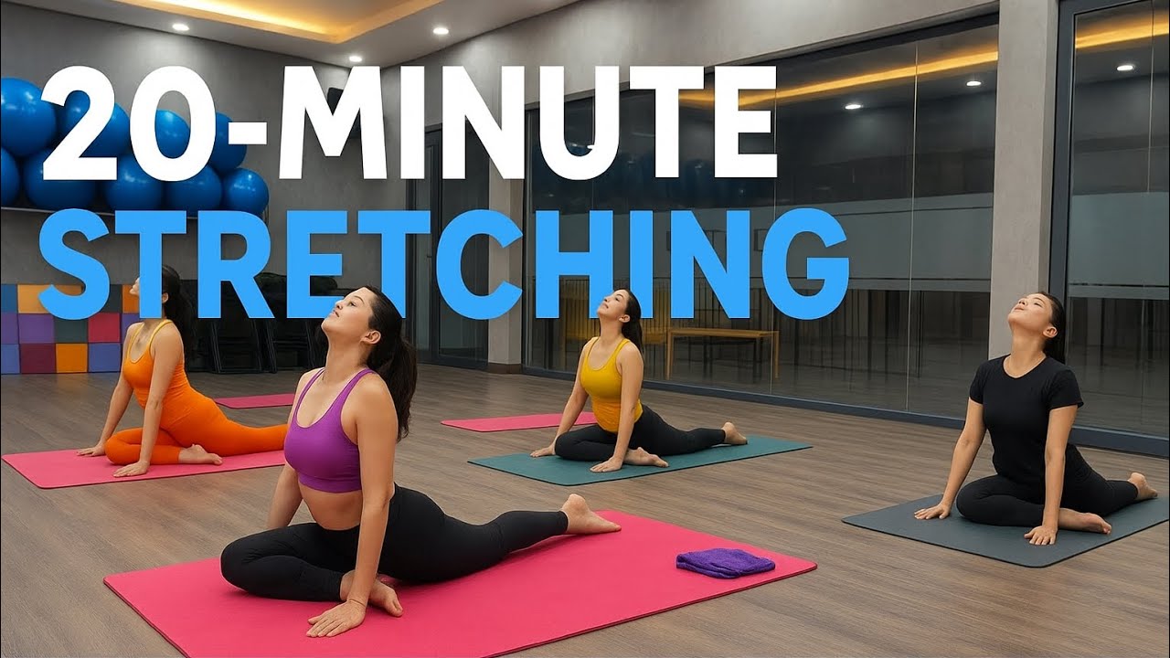 20 Minutes Mix Yoga Hip Opening & Backbend Yoga.