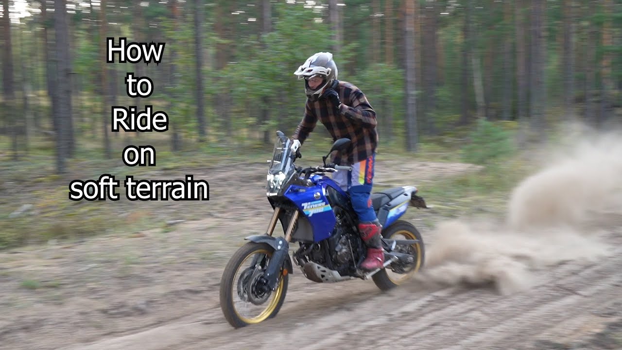 How to ride on soft terrain | Adventure bike | Tenere 700 Extreme