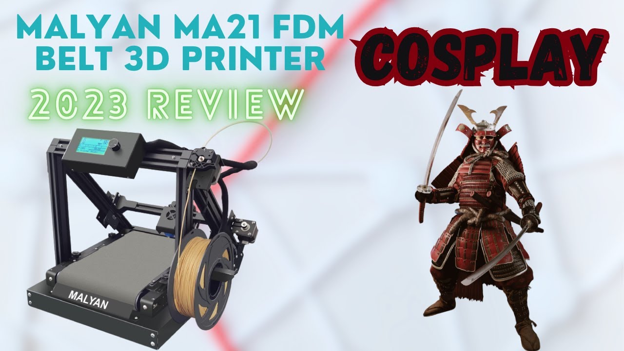 MALYAN MA21 FDM Belt 3D Printer | 2024 Review