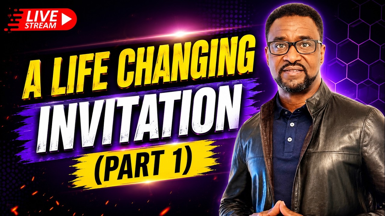 Discover Jesus' THREE FOLD INVITATION for a Life of Freedom