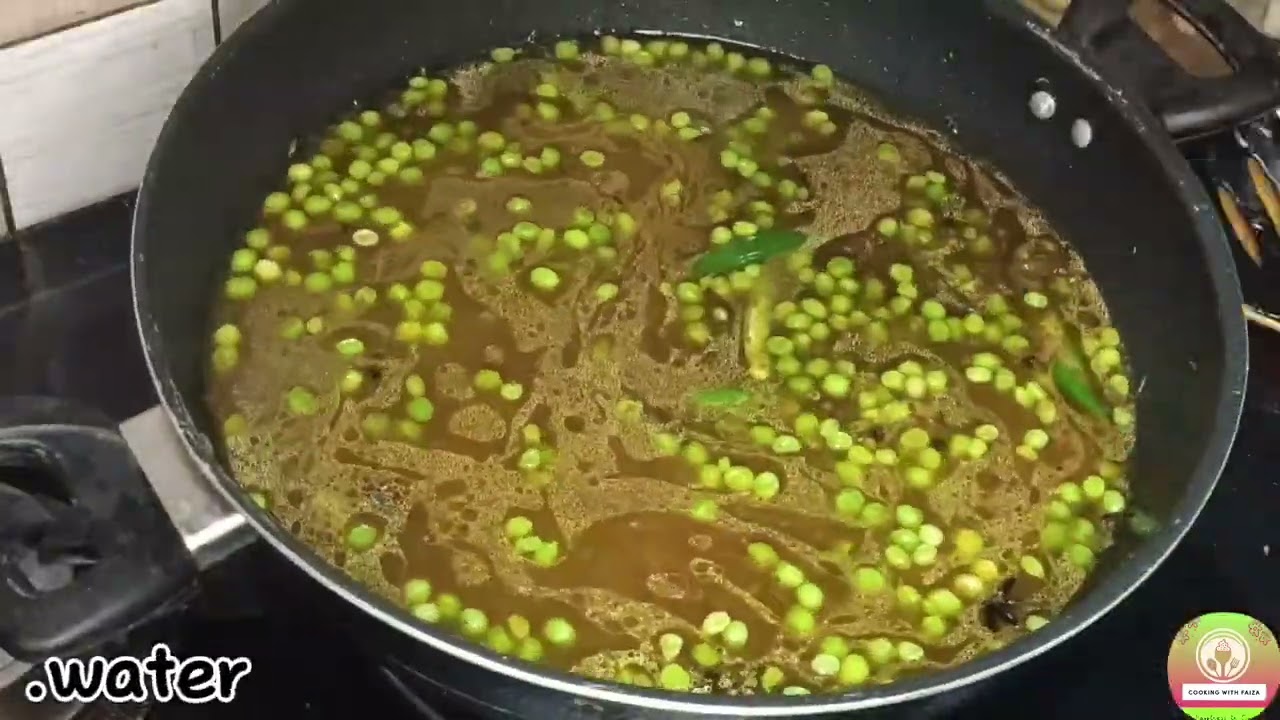 How to make mater pulaoo | mater walay chaawal | green rice recipe | cooking with faiza