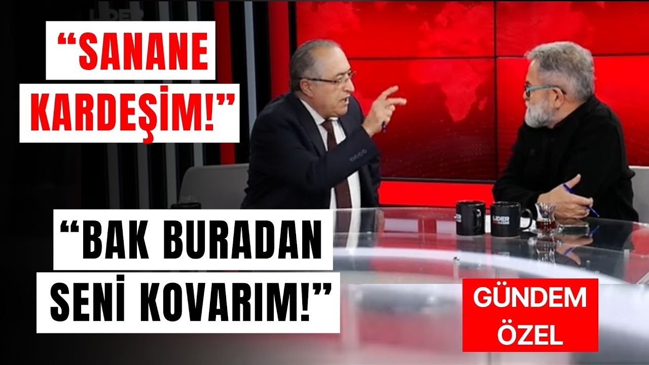 Emekli Başsavcı Mehmet Demir ile Gazeteci Ali Tarakçı Arasında Büyük Gerginlik