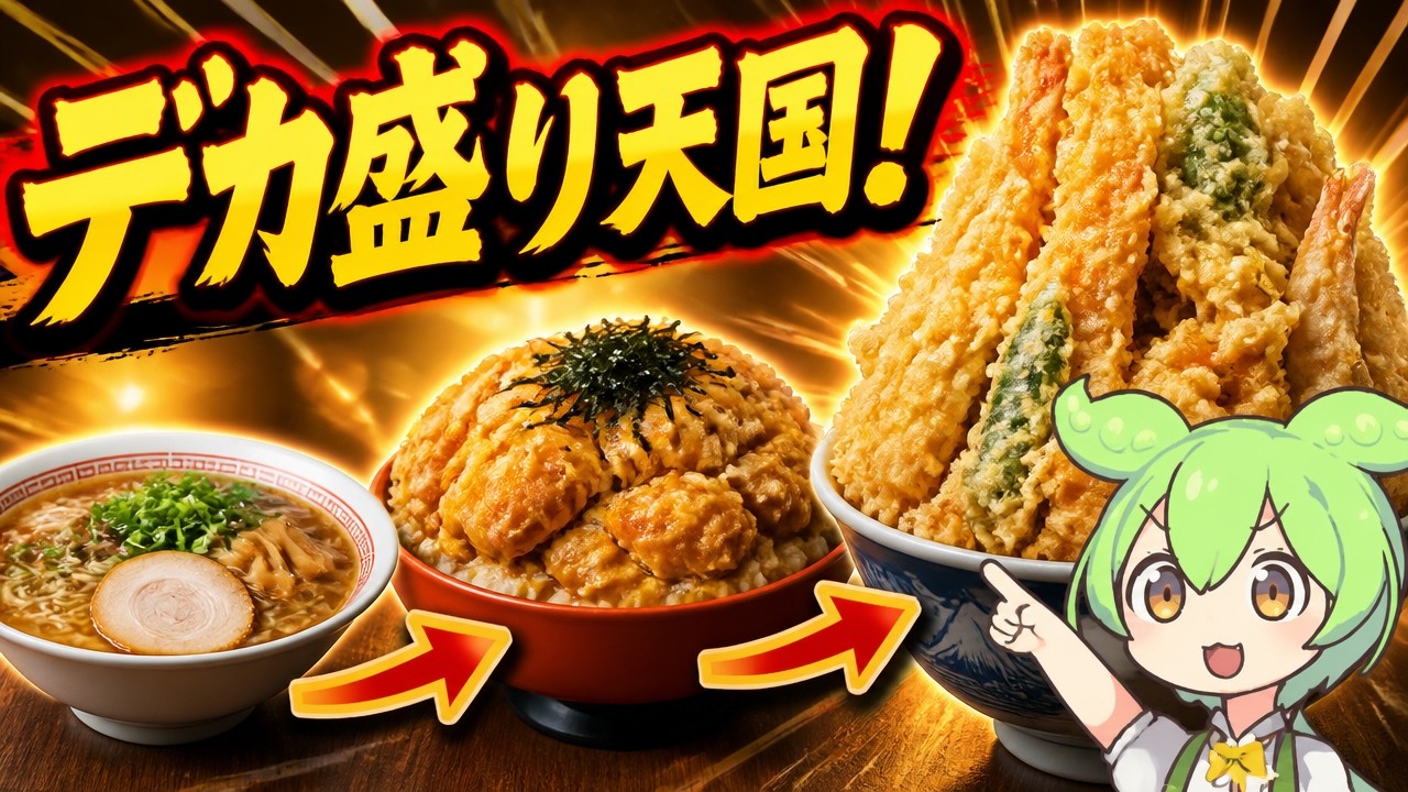 山梨で腹いっぱい食いたきゃここへ行け！デカ盛り10選【永久保存版】