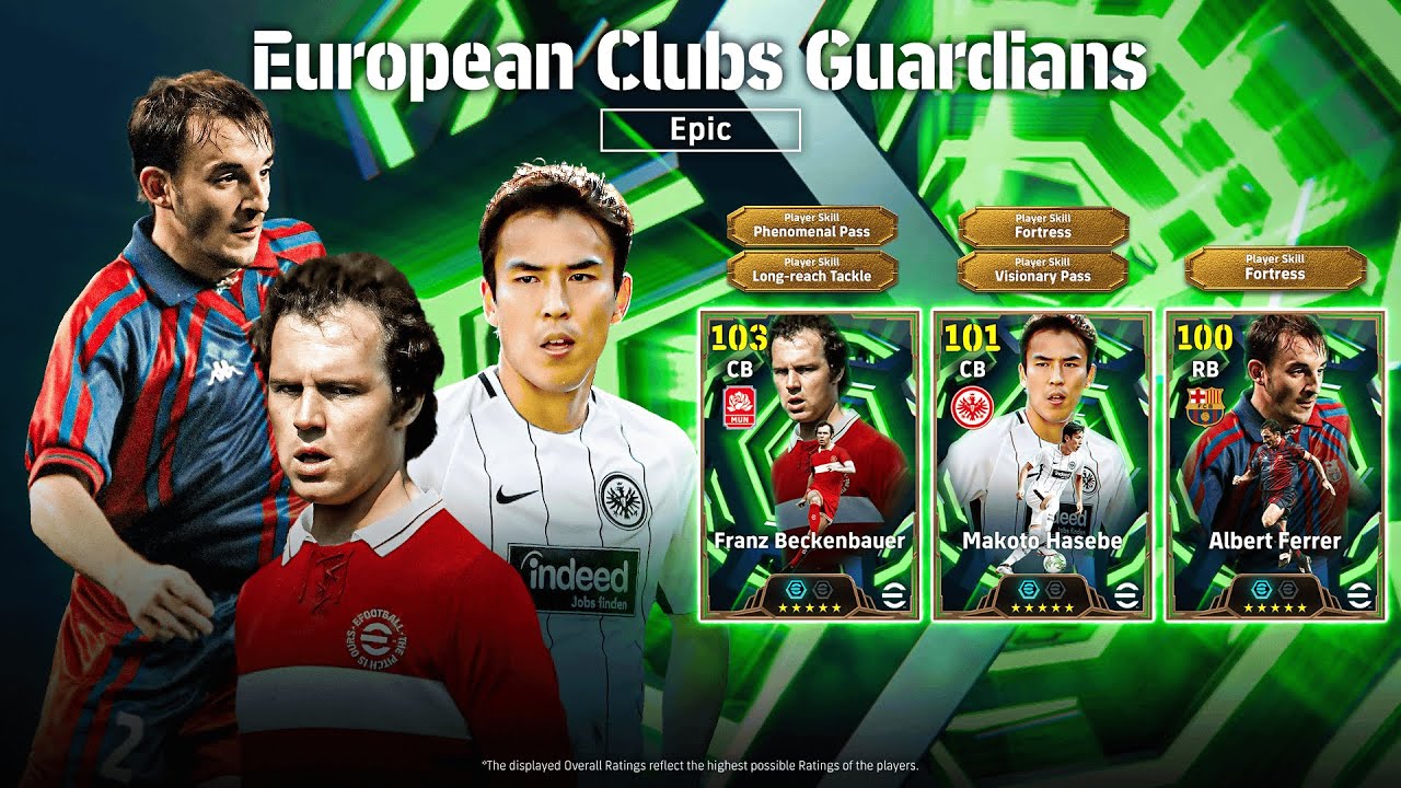eFootball 26 Mobile EPIC EUROPEAN CLUB GUARDIANS Pack Opening | LIVE