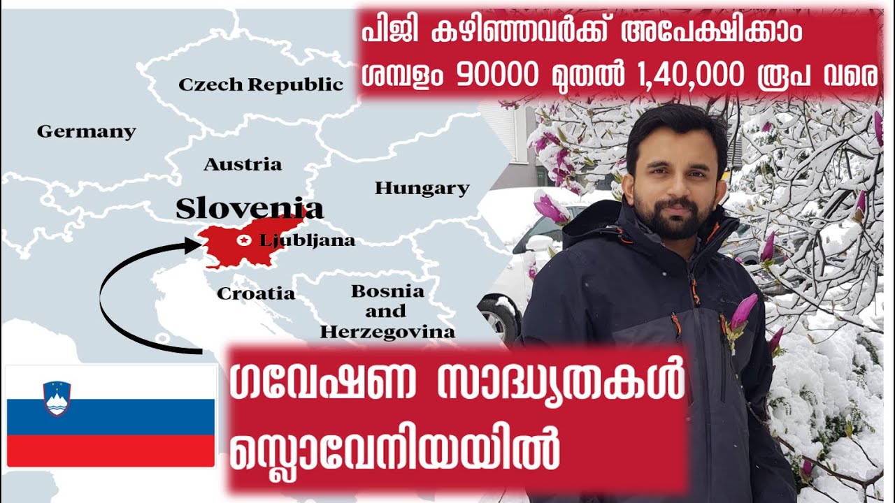 Research Opportunities in Slovenia അറിയേണ്ടതെല്ലാം | How to Apply |Drafting a Cover Letter | CV