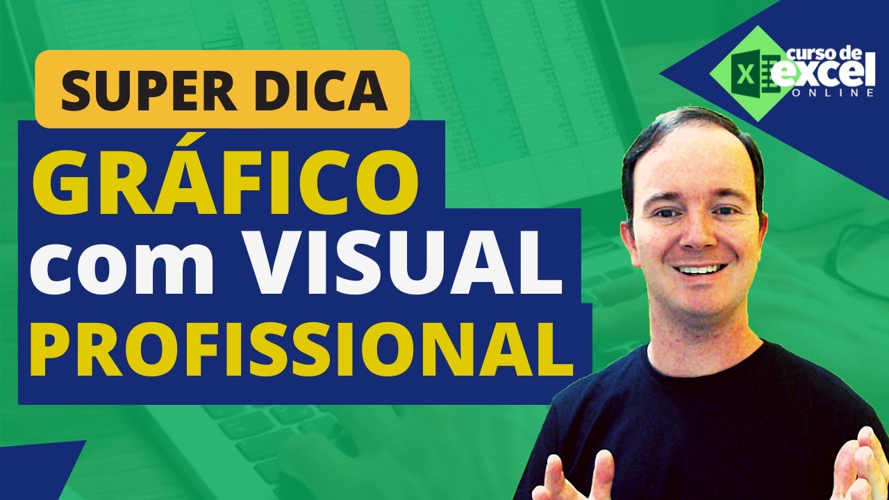 Como Fazer GRÁFICO para IMPRESSIONAR no EXCEL | Visual Profissional em Gráficos