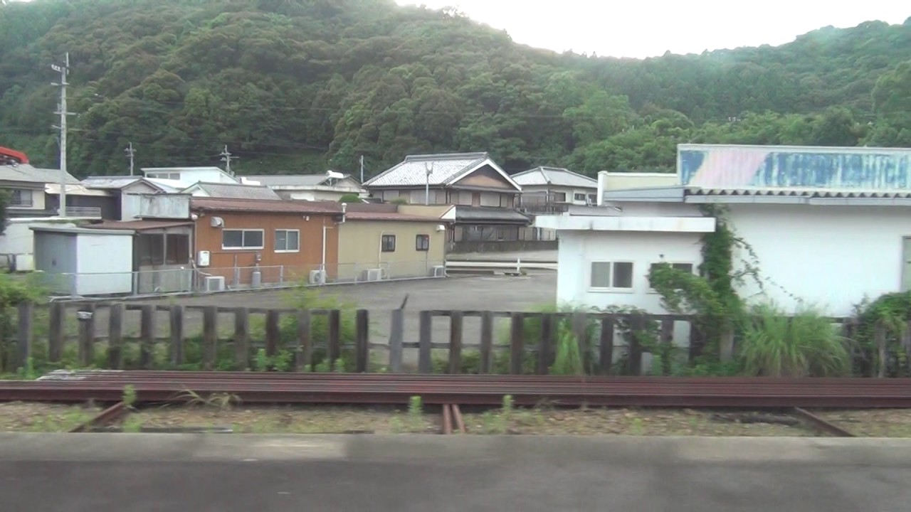 牟岐～徳島　特急むろと６号　車窓風景・車内風景・車内アナウンス（由岐まで）