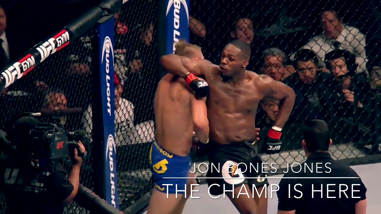 Jon Jones highlights the champ is here