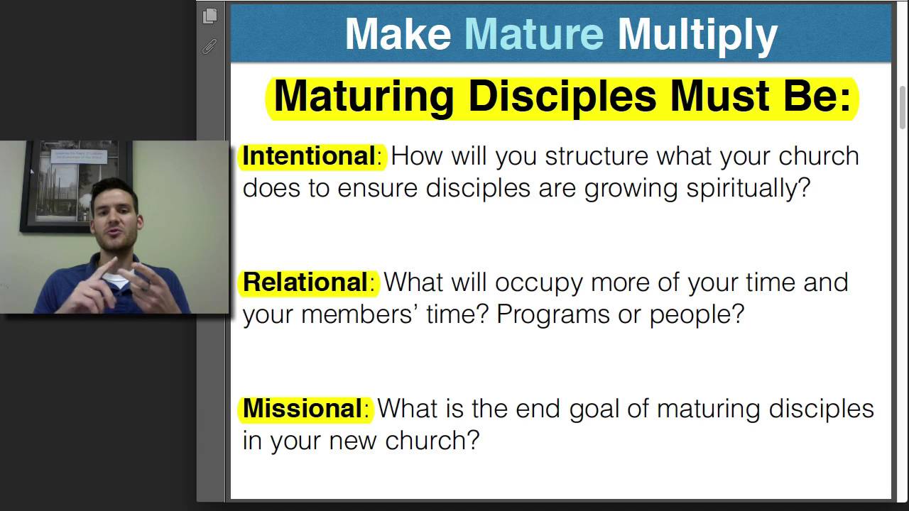 Make, Mature & Multiply Disciples for Mission