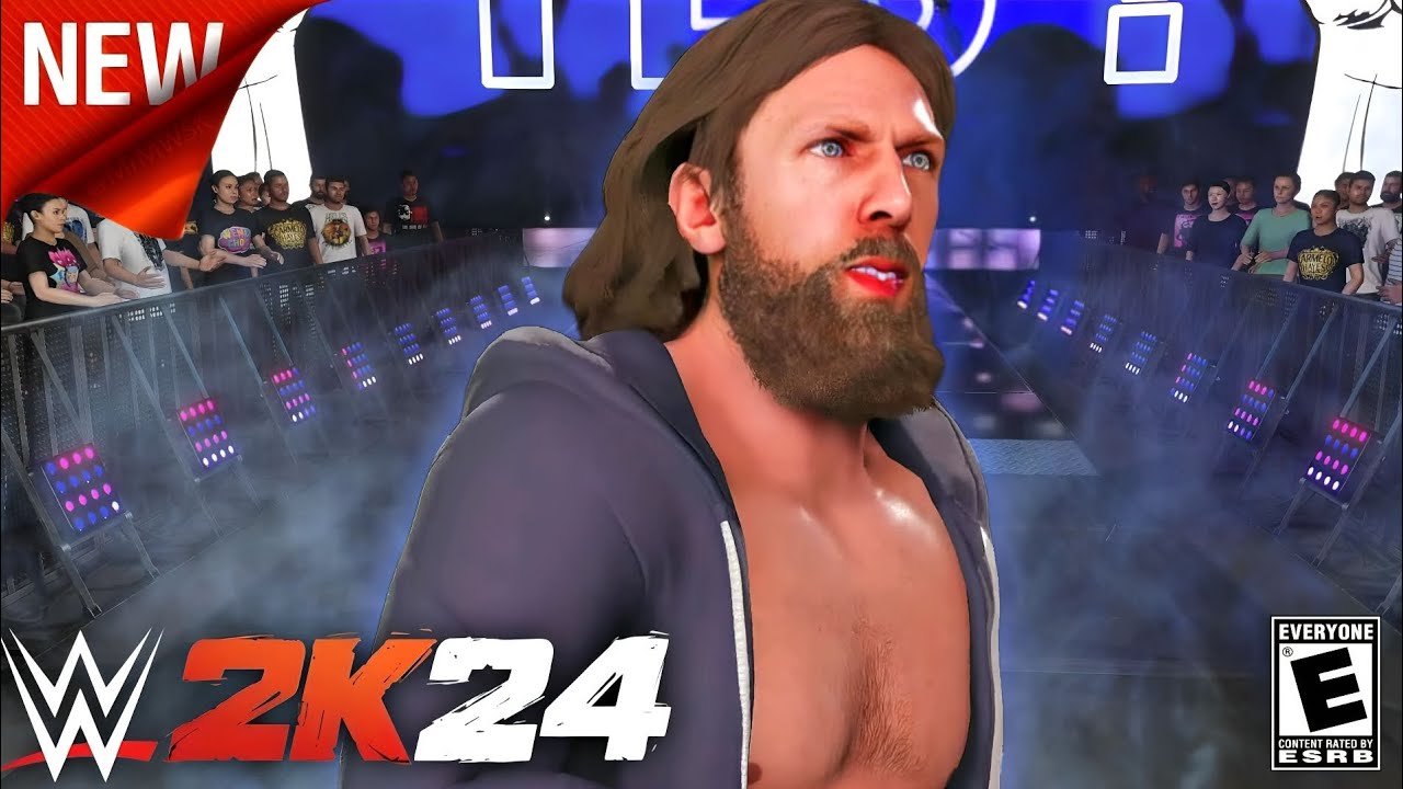 WWE 2K24 Daniel Bryan w/ Entrance Theme & Graphics Pack | New WWE 2K24 PC Mods