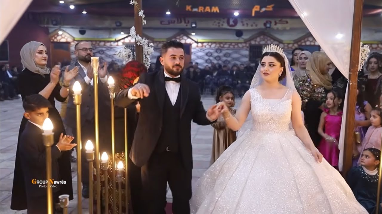 زفاف احمد ❤️ هولير كروب نورس للتصوير اعراس مزكين ملالي ابو نورس اعراس بادينا عامودا 