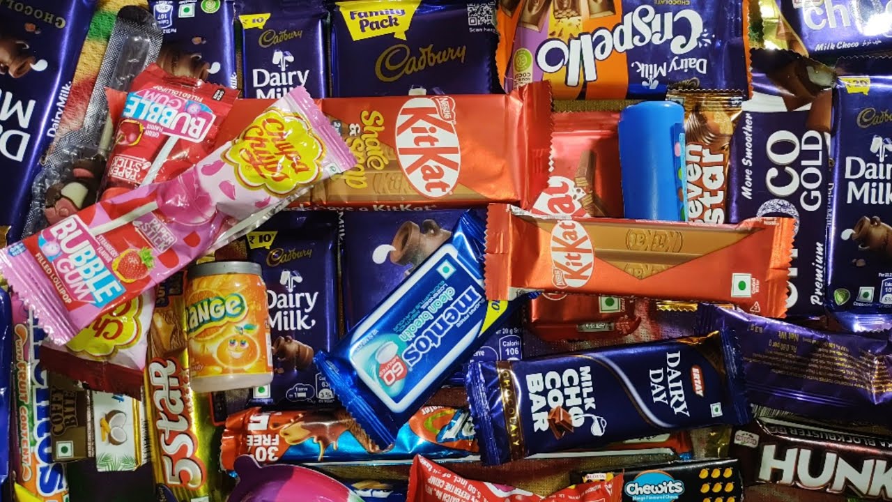 ASMR : Chocolate & candy || lot's of chocolate & candy || kit kate chocolate 🍫 video