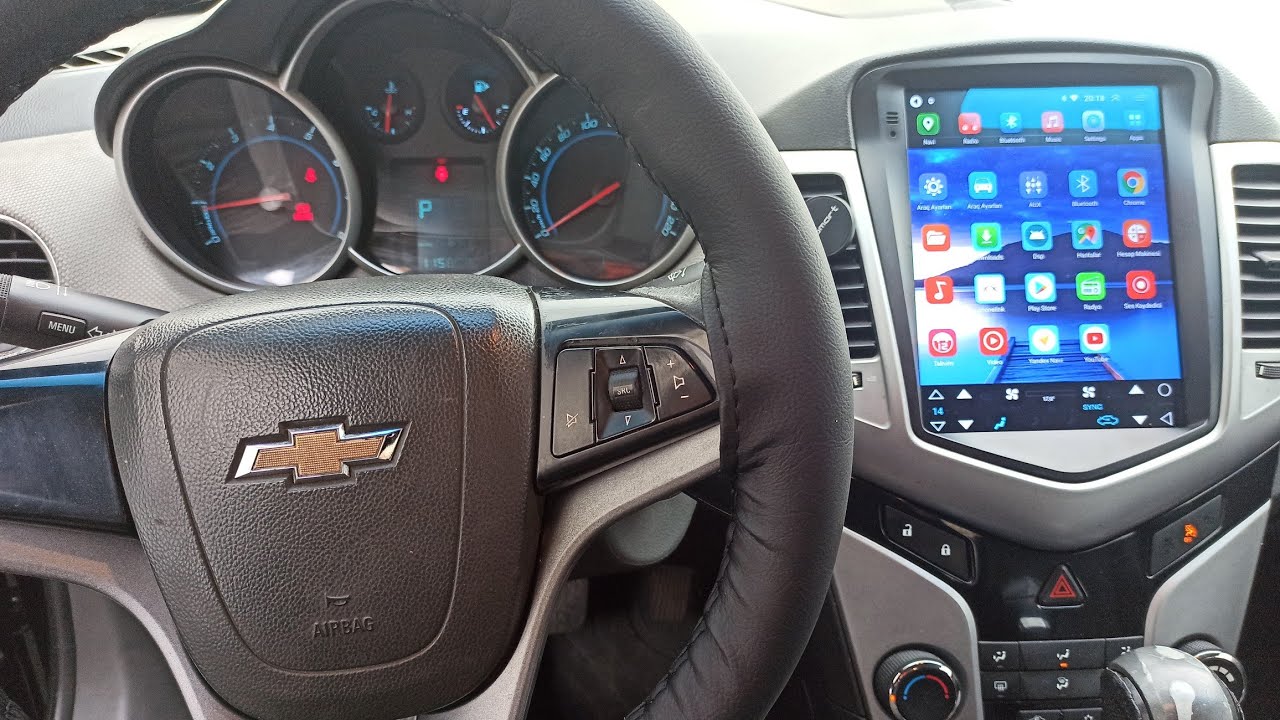 CHEVROLET CRUZE TESLA EKRAN MONTAJ TANİTİM VİDEOSU #chevrolet #cruze #özcantunc