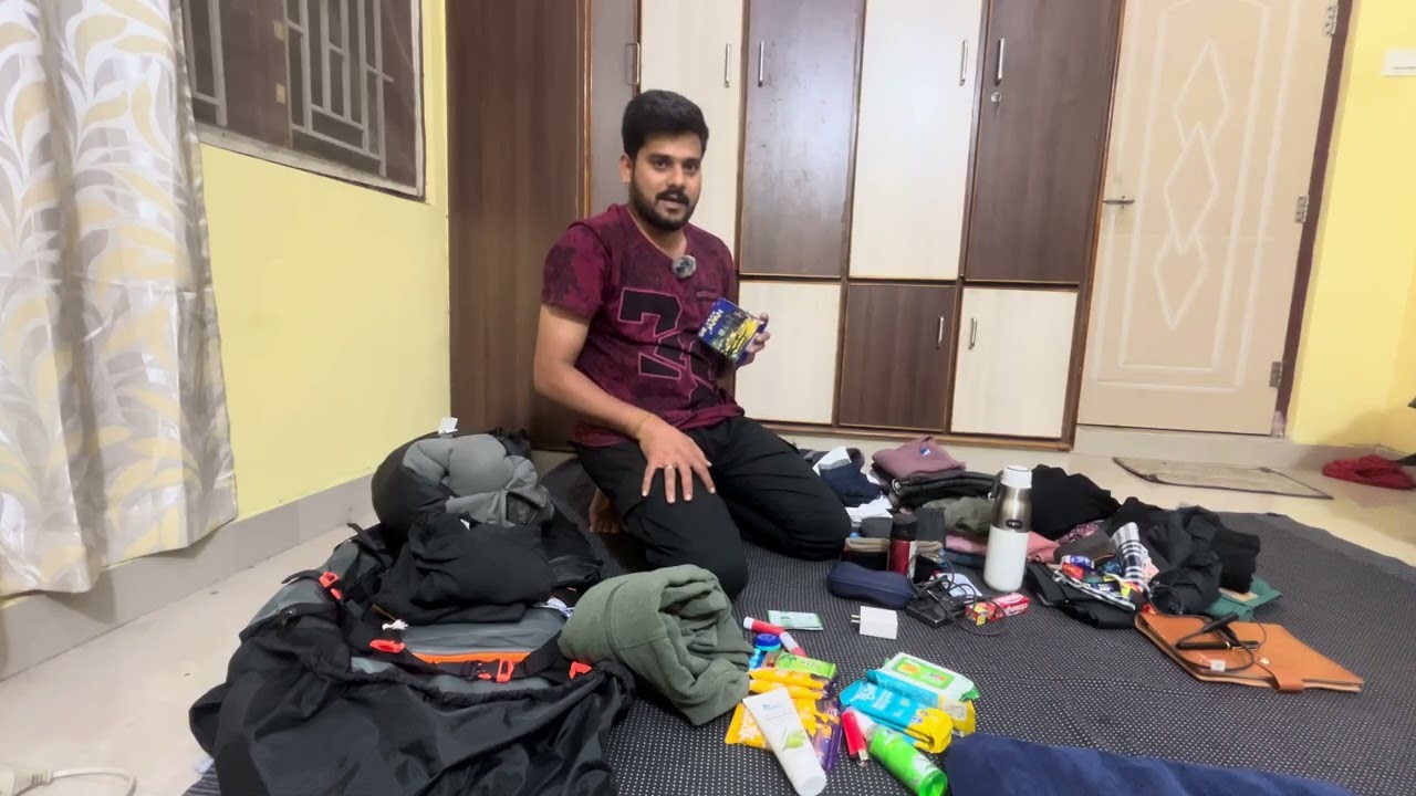 Lugguage packing to Spiti Valley. Winter adventure