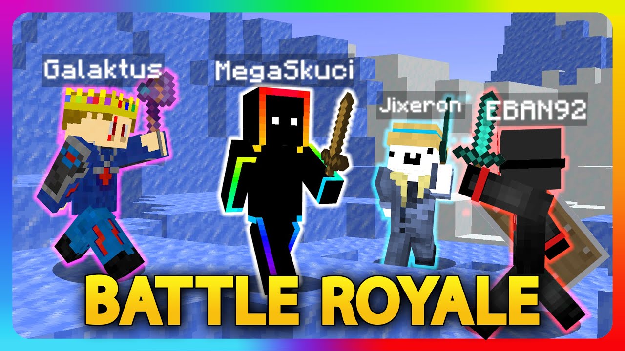Youtuberský Minecraft Battle Royale!