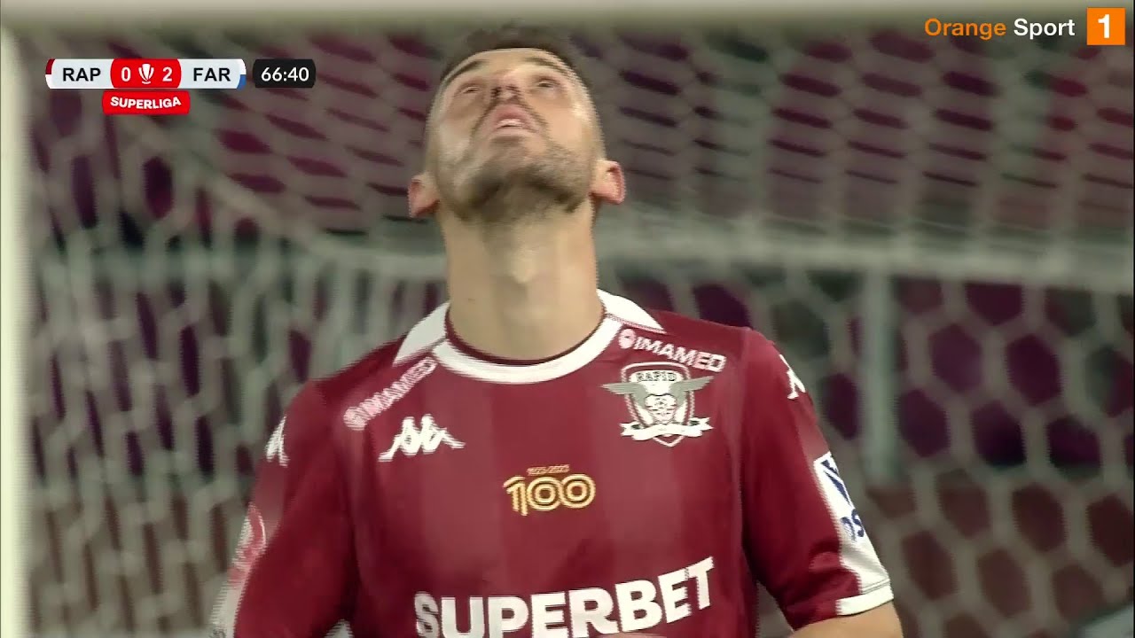 REZUMAT | Rapid - Farul 1-2. Debut de coșmar în play-off pentru Rapid, Hagi produce surpriza