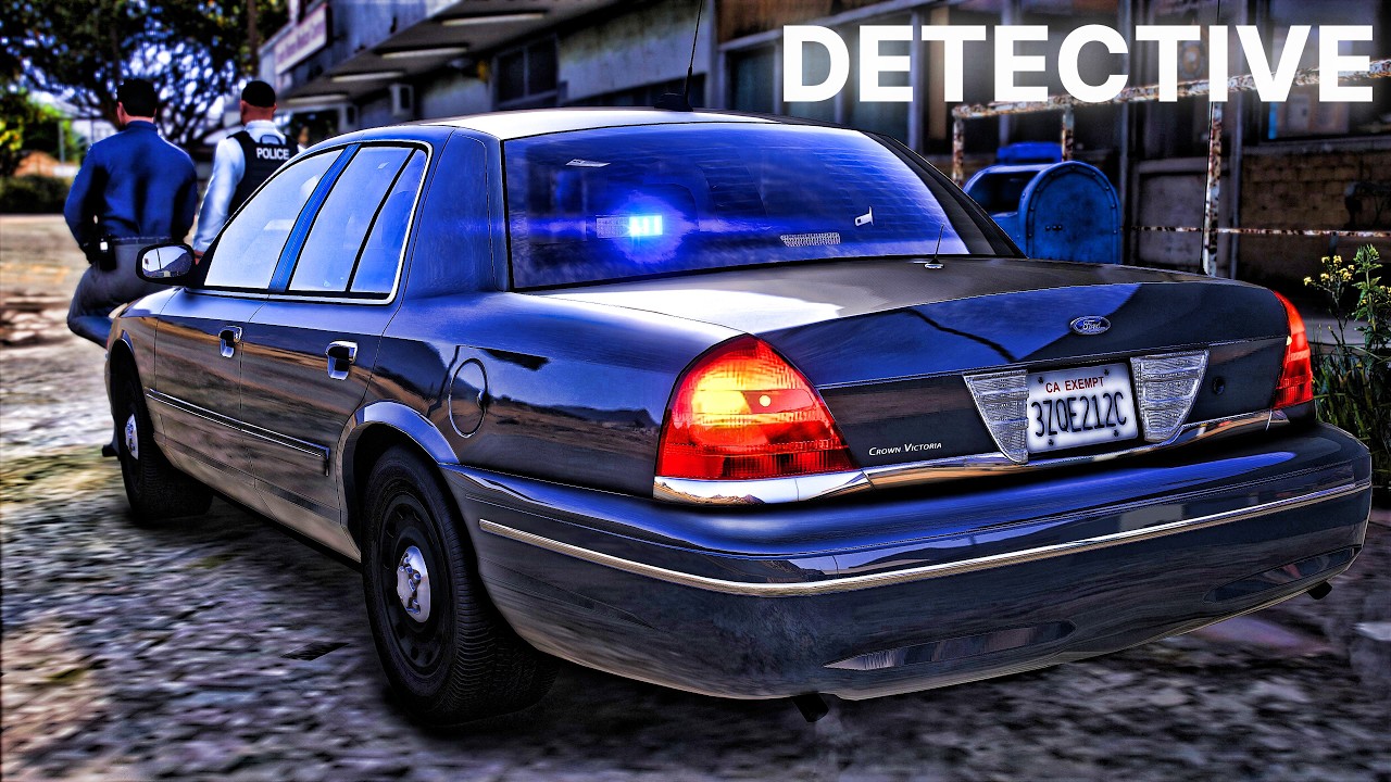 Playing GTA 5 As A POLICE OFFICER Detective| Ep 6|| GTA 5 Lspdfr Mod| 4K