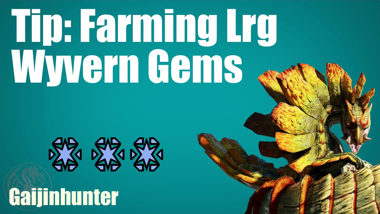 MH4U: Lrg Wyvern Gem Subquesting