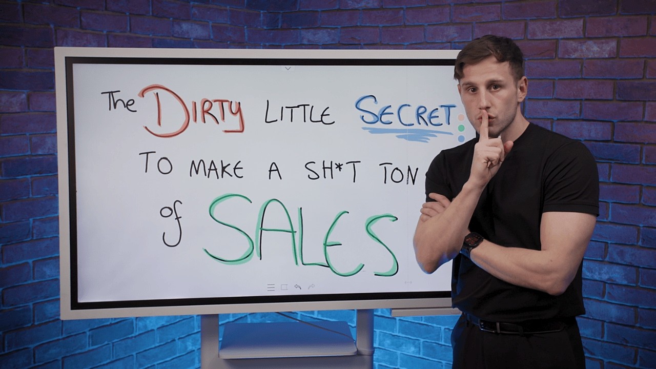 The Dirty Little Secret to Making More Sales