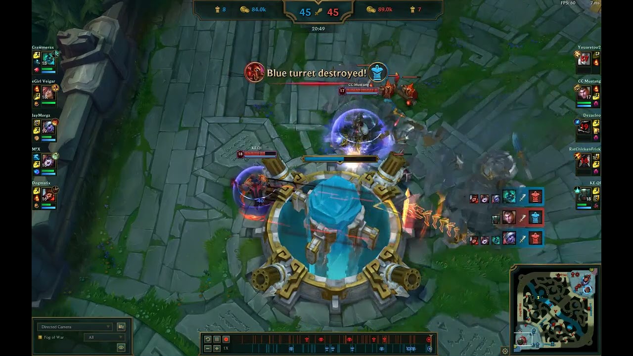 Fail base race