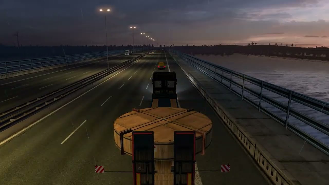 ETS 2 GAMEPLAY | Amateur Driver Drives Scania R While Carrying Lowbed Trailer With 44 Ton Load