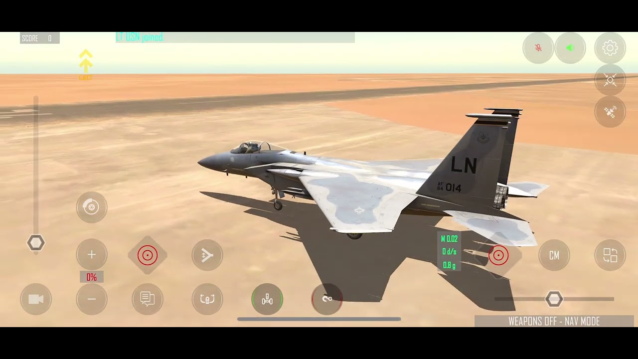 Gunship 4: f15 cold start and more