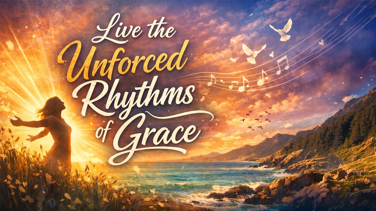 Live the unforced rhythms of Grace - Arno Mattheus
