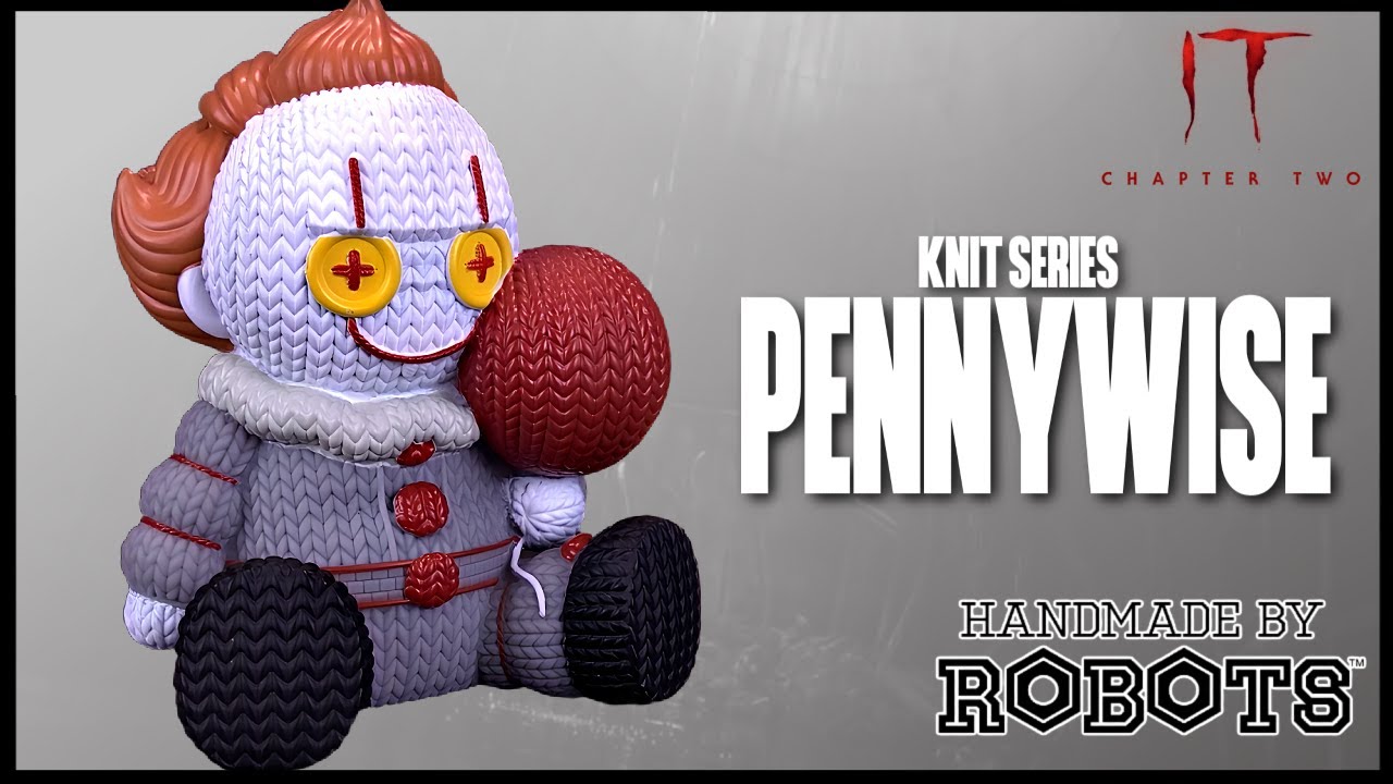Handmade by Robots IT Pennywise Collectible Vinyl Figure Review @TheReviewSpot