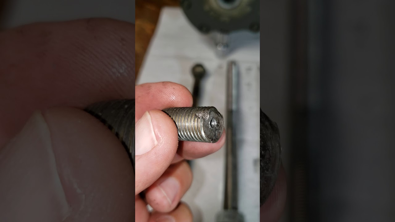 Polaris Clutch removal of sheared bolt inside crank shaft on a 2015 XP 1000
