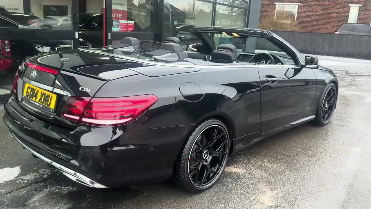 2014 Mercedes-Benz E220 CDI AMG Sport Convertible 