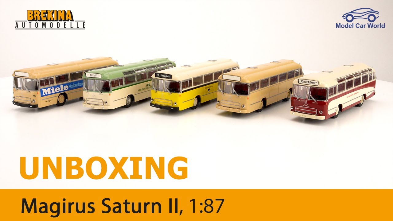 Brekina Unboxing 1:87 Magirus Saturn II