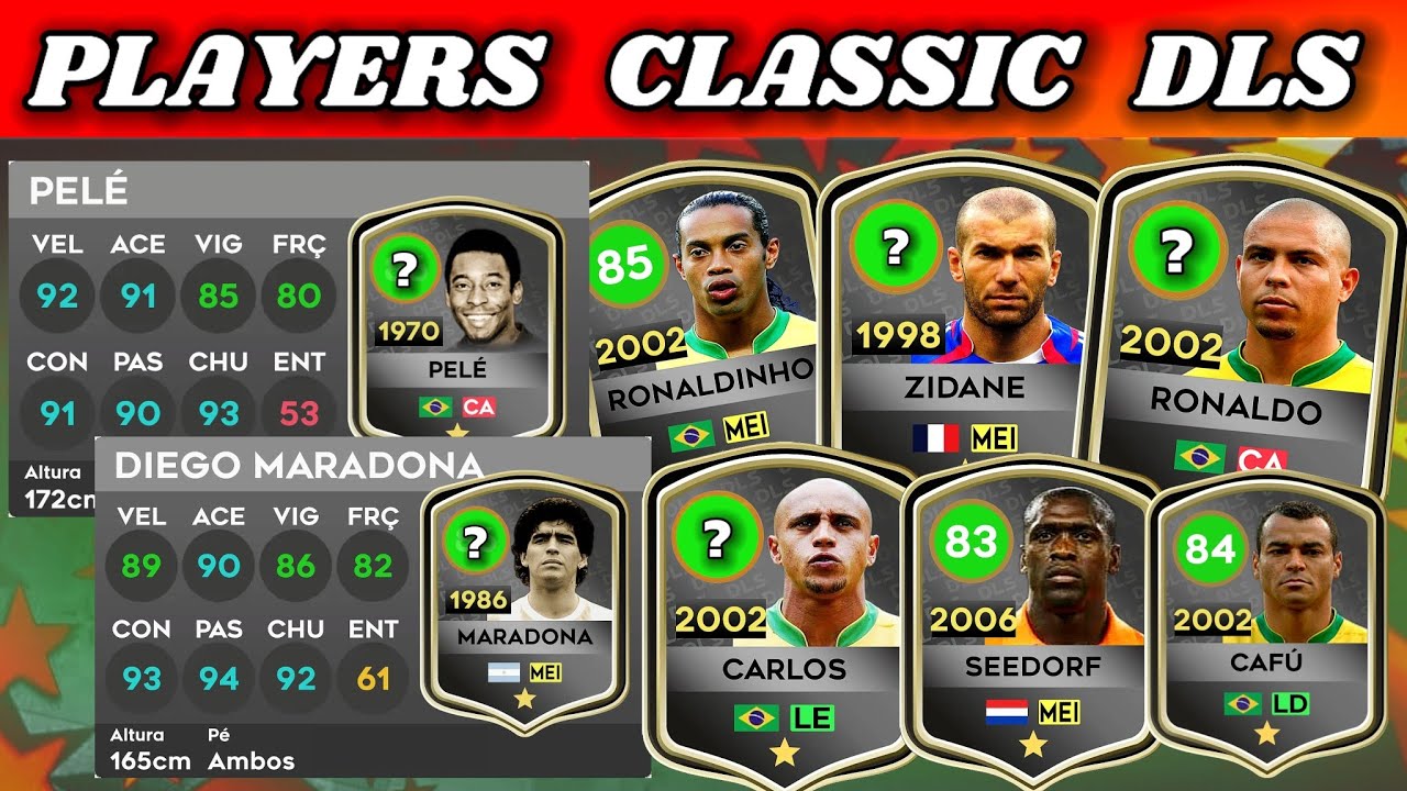 DLS 25 | 20 JOGADORES CLÁSSICOS que poderão vir NEXT DLS ( PREVISÃO) 😨🤩🤩