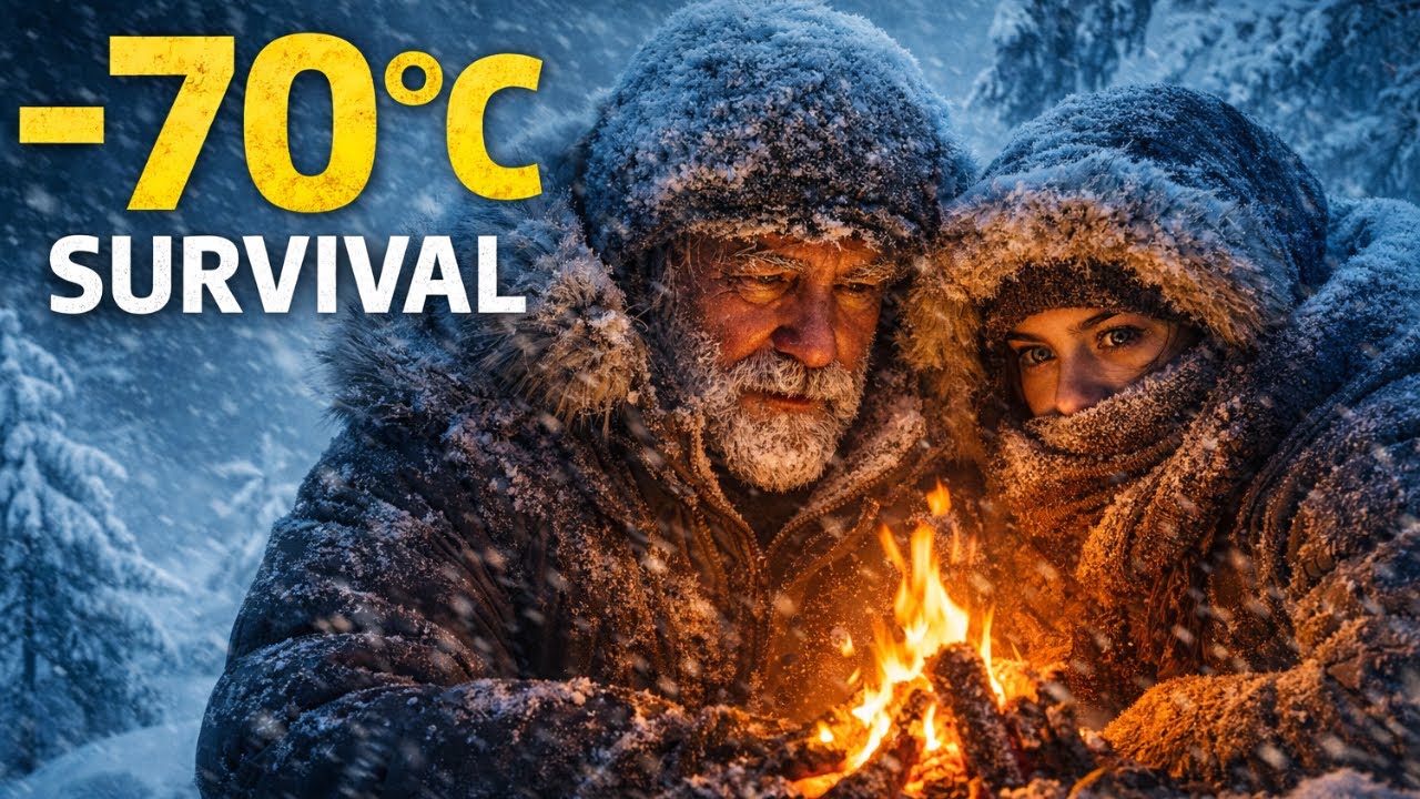 Surviving −70°C: How a 60-Year-Old Husband and His 20-Year-Old Wife Protected Each Other