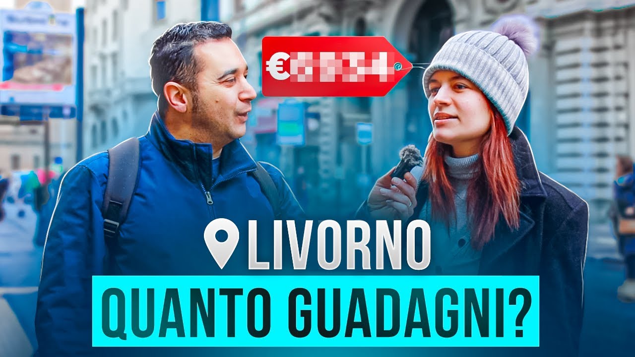 QUANTO GUADAGNANO gli Italiani ? (Livorno)