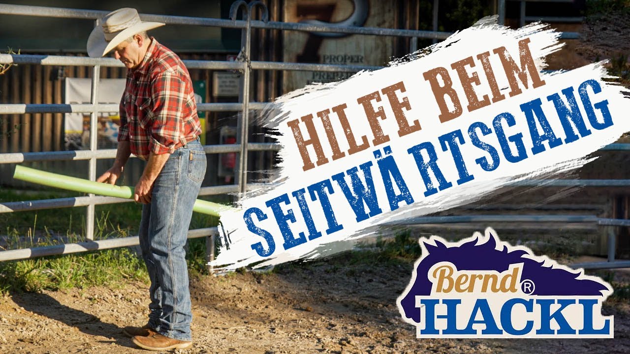 Hilfe beim Seitwärtsgang | Bernd Hackl erklärt! 🐴