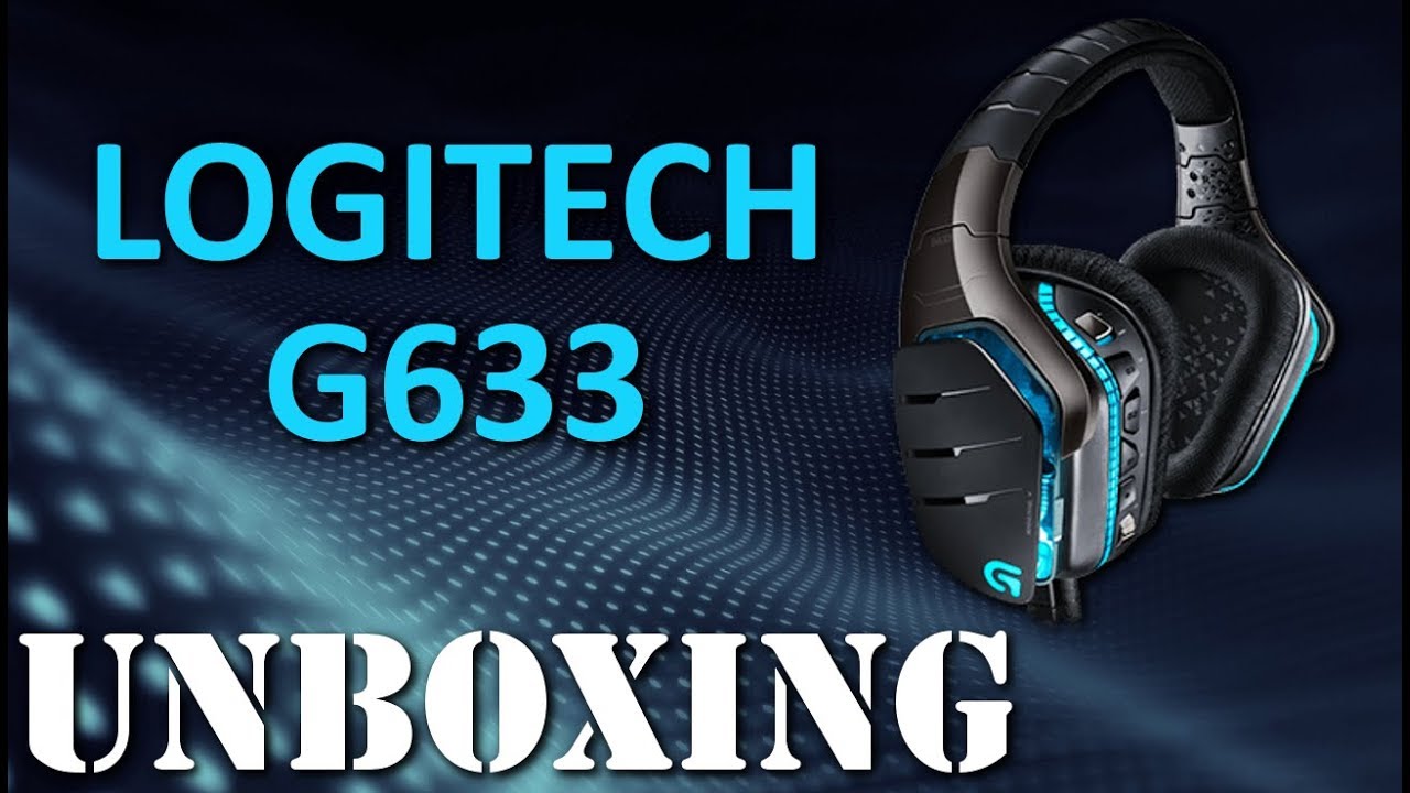 Logitech G633 Artemis Spectrum | UNBOXING + Test mikrofonu